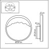 Настенный светильник ODEON LIGHT ECODESIGN VALLEY 6625/9WL