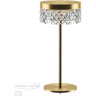 Настольная лампа ODEON LIGHT FIVRE L-VISION ODL24 445 LED 7W 369лм металл акрил, античная бронза 5032/7TL