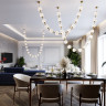 Подвесная люстра ODEON LIGHT CRYSTAL 5008/80L